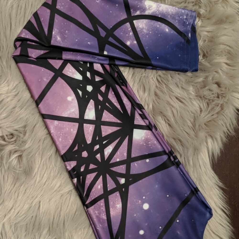 Compression Sacred Geometry Leggings High Waisted